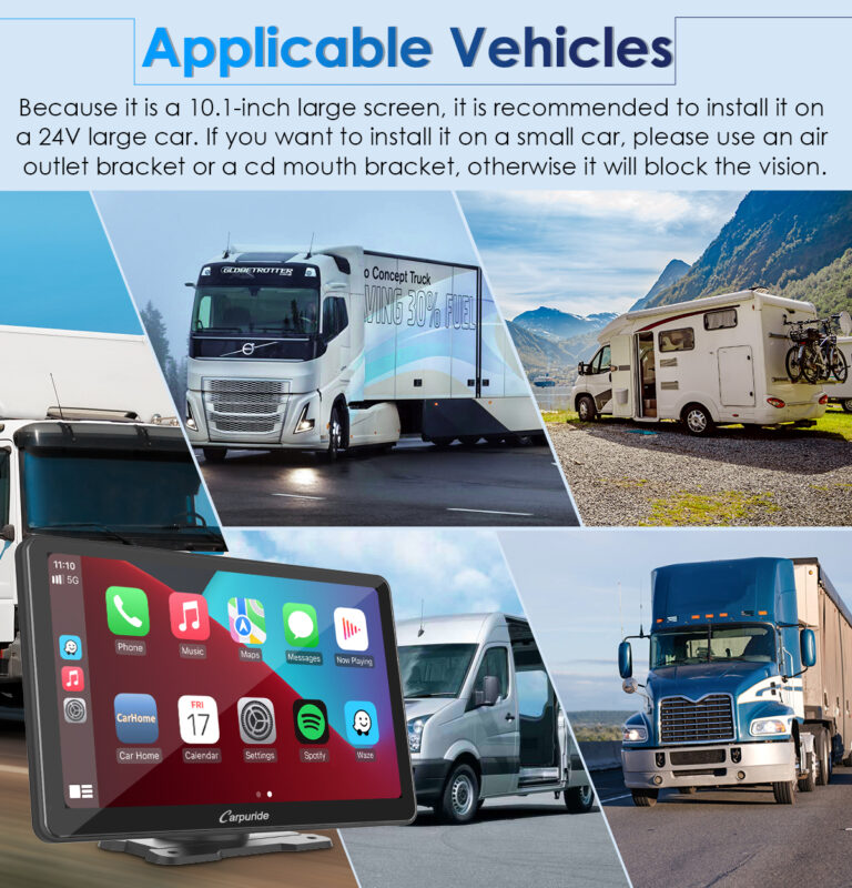 Carpuride smart display for motorcycle