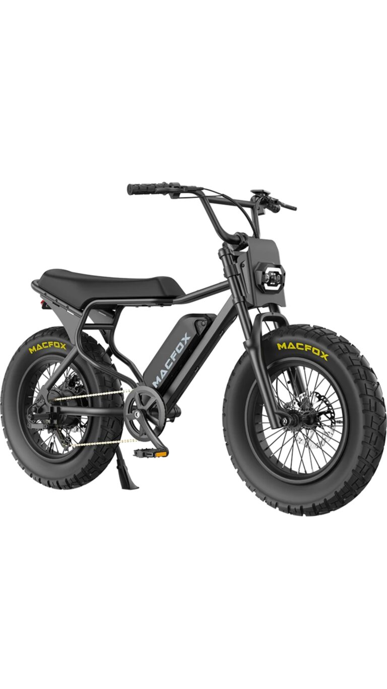 Macfox 7X electric bike fat tires UL certified