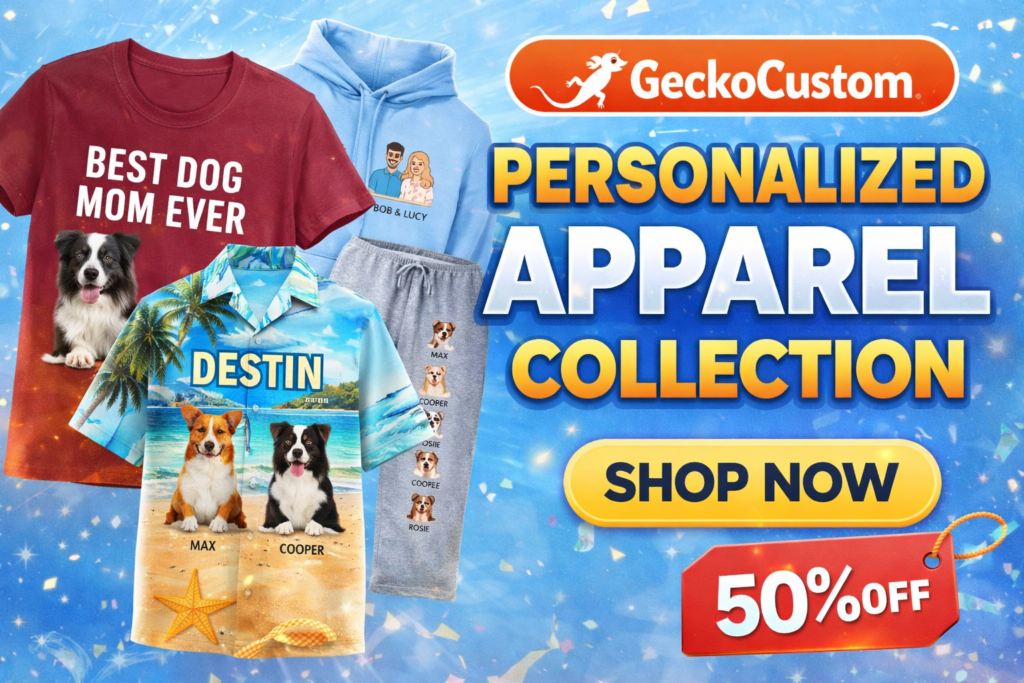 Gecko Custom personalized gifts collection