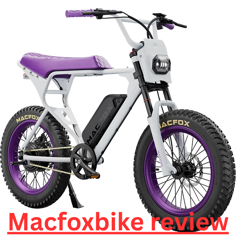 Macfoxbike e-bike with powerful motor and long-range battery for daily commuting and adventure riding.