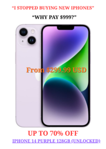 Refurbished iPhones from $299