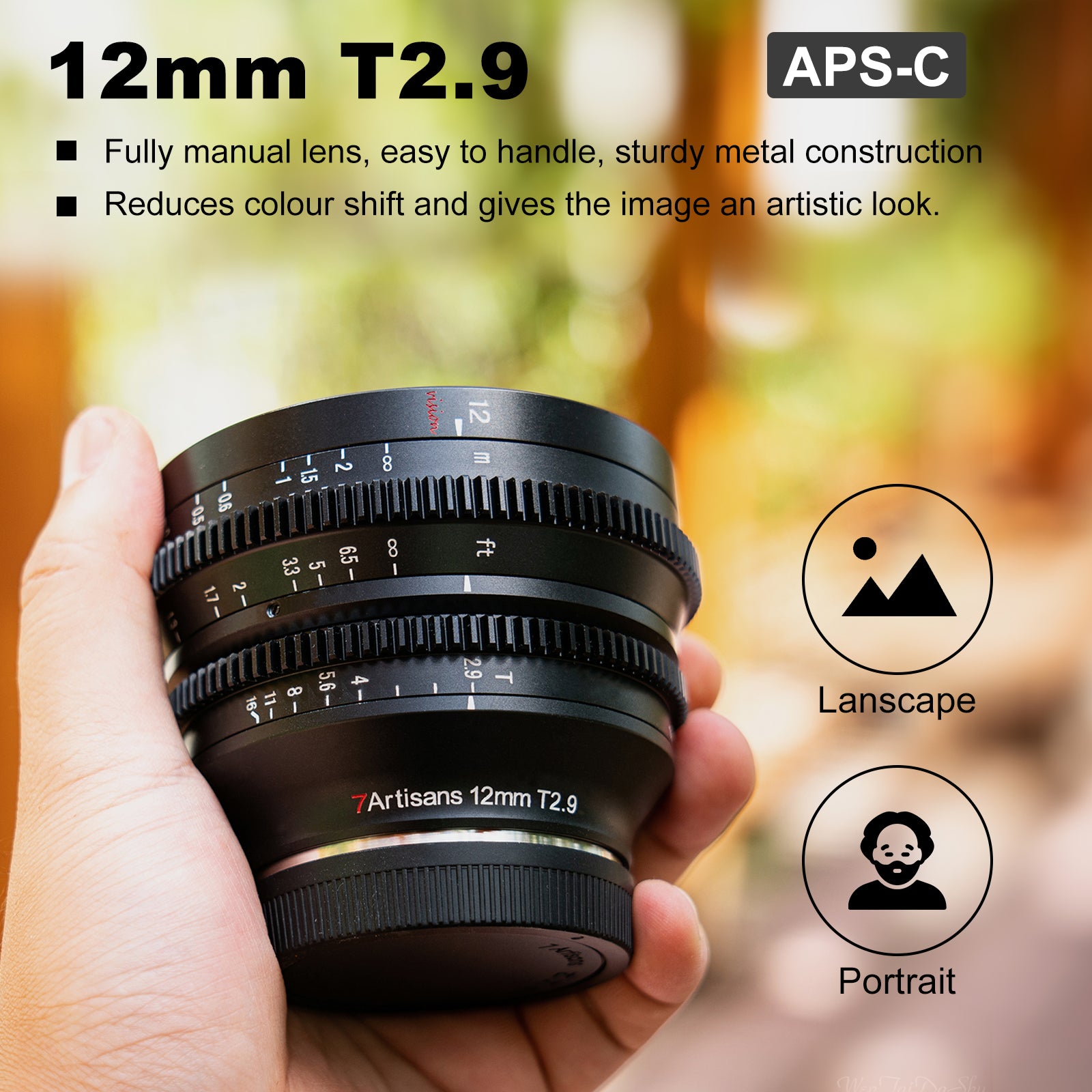 7Artisans MF 35mm f1.2 APS-C Lens Review